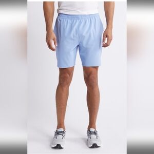 Zella Performance Run Shorts, Medium, Blue Hydrangea